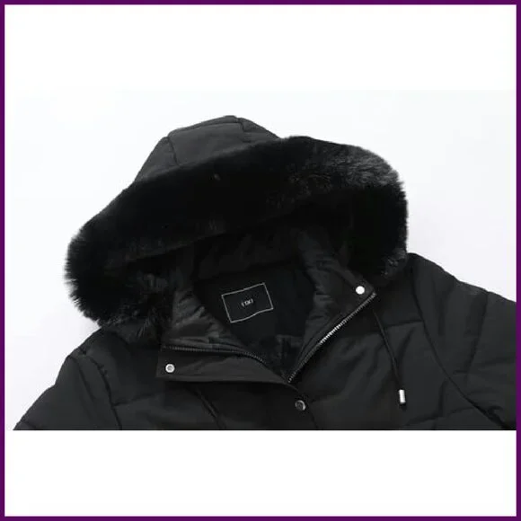 Plus Size Down Parka JacketWaterproof Windproof Winter Coat